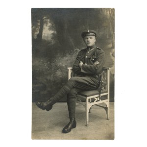 Żołnierz z bagnetem, Piotrków 1919 (403)