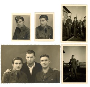 PSZnZ - Set of photographs after a soldier, 5 pcs. (406)