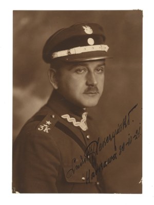 Portrait of Lt. Ludwik Pleszczynski cavalier of the VM, 3 DAK ca. 1920 (409)