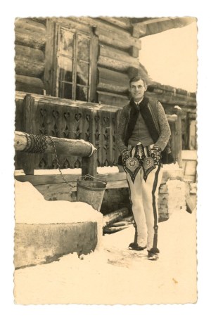 Podhale - Portrait of a highlander. Photo: W. Wachulski (423)