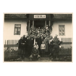 Podhale - Szkoła, 1937 r. Fot. W. Wachulski, Chochołów (455)
