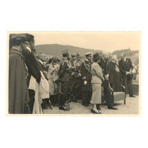 Wisła - Święto Gór. Prezydent Ignacy Mościcki, 1937r. (463)