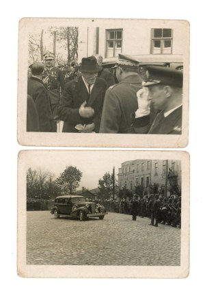 Sandomierz - The visit of President Ignacy Moscicki. 2pc set. (465)