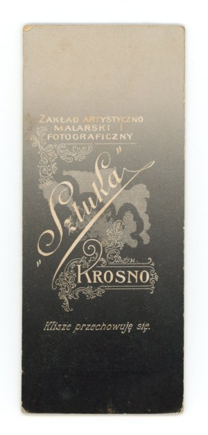 Krosno - A girl in folk costume. Photo 