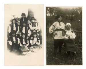 Pokuttya, Eastern Carpathians - Photographs of one family, set of 5. (472)