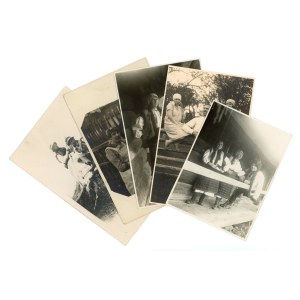 Pokucie, Karpaty Wschodnie - Fotografie jednej rodziny, zestaw 5szt. (473)