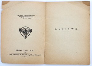 Staśko J. - Darłowo. Published in Warsaw 1948. PTK (242)