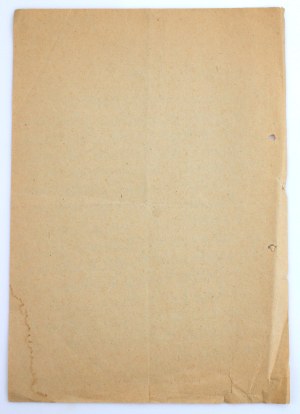 Zofia Kossak letter from 1966 to Michał Rusinek (1904-2001) (232)
