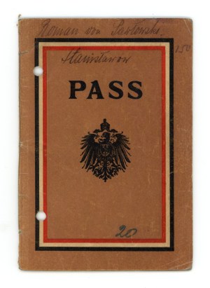 Passport - Minsk Mazowiecki, 1916. (307)