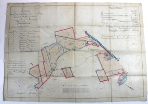 Cadastral map of a landed estate, Podolia 1877 (148)
