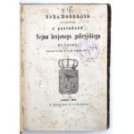 Sprawozdania stenograficzne z posiedzeń Sejmu krajowego galicyjskiego we Lwowie. Wyd. Lwów 1861 (522)