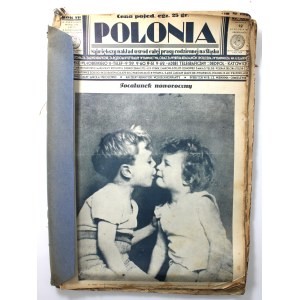 Zestaw czasopism ,,Polonia'', ok. 80 szt. lata 1927 - 1929 (176)