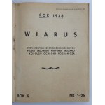 Czasopismo Wiarus, 1938, poszyt. Numery 1-26 (157)