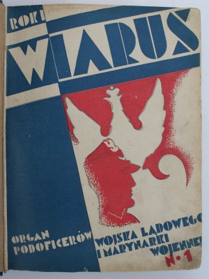 Wiarus magazine, 1930, scrapbook. First year, numbers 1-39 (158)