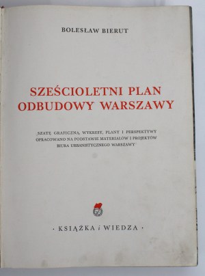 Bierut, B. - Six-year plan for reconstruction of Warsaw (654)