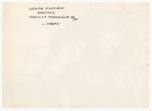 Czeslaw Studzinski - photograph , 