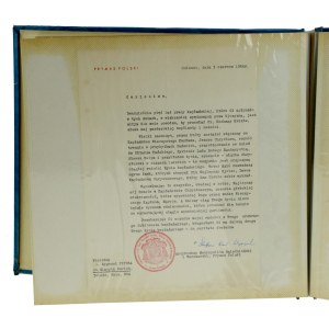 Album Kardynał Stefan Wyszyński w tym oryginalny list kardynała (732)