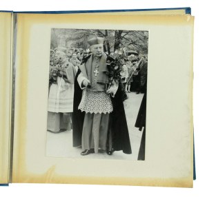 Album Cardinal Stefan Wyszynski including original letter of the cardinal (732)