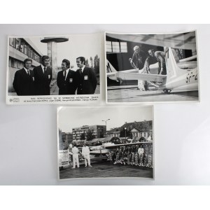 PRL, Szybownictwo - Zestaw fotografii 3 szt. (508)