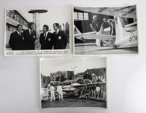 People's Republic of Poland, Gliding - Set of photographs 3 pcs. (508)