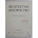 Architektura i Budownictwo. Miesięcznik ilustrowany, rocznik (491)