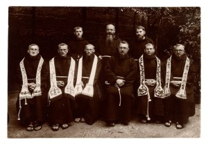 Lublin - Photo by Ludwik Hartwig. Capuchin Order (950)