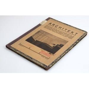 Architekt. Zeszyty 1-2 z 1931 i 1932 (496)