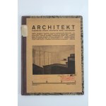 Architekt. Zeszyty 1-2 z 1931 i 1932 (496)