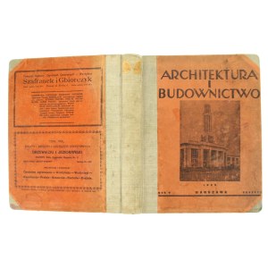 Architektura i Budownictwo, Miesięcznik Ilustrowany. Rocznik 1929 (487)