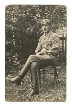 Legionnaire with badge. New Swieciany, 1919 (967)