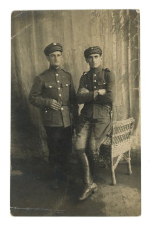 Polish Legions - Two soldiers with bayonets (968)
