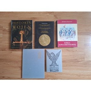 III RP, zestaw książek wojskowo - historycznych, 5 szt. (615)