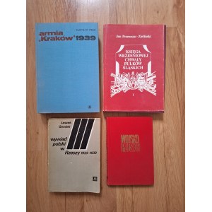 III RP, zestaw książek wojskowo - historycznych 4 szt. (616)