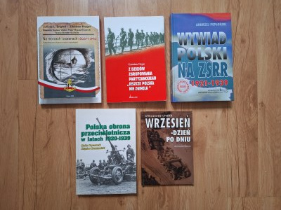 Third Republic, set of military-history books 5 pcs. - World War II (618)
