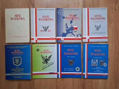 III RP, Military Thought, set of 8 pcs. (619)
