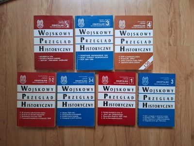III RP, Quarterly Military Historical Review, set of 7 pcs. (620)