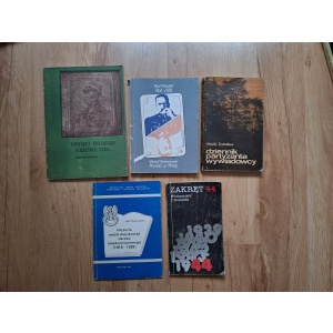 III RP, zestaw książek historycznych 5 szt. (621)