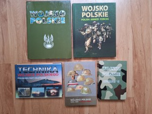 Third Republic, set of history books - Polish army (625)