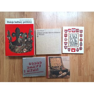 III RP, zestaw książek patriotycznych 5 szt. (628)