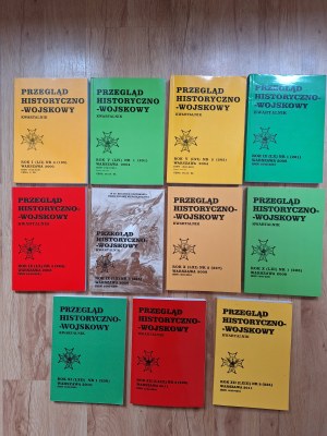 III RP, Quarterly Historical and Military Review, set of 11 pcs. (629)