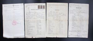 Set of family memorabilia and documents of a teacher and activist (852)