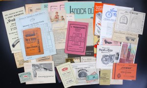 Second Republic, set of leaflets and advertising brochures, approx. 40 pcs. (860)