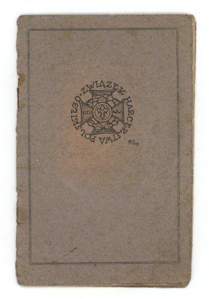 II RP, ZHP scout booklet, Lodz 1920. (216)