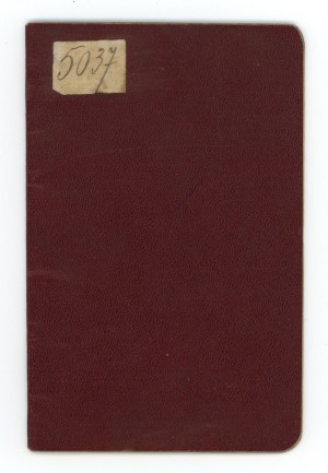 Passport, Boleslawiec district of Wieluń, 1916. (217)