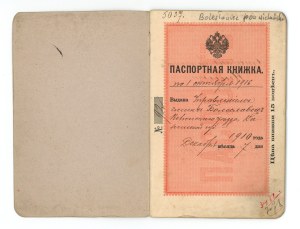 Passport, Boleslawiec district of Wieluń, 1916. (217)