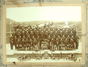 Swinoujscie, photograph of the 3rd Regiment of Foot Artillery 1901 - 1903 (712a)