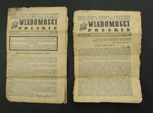 Conspiratorial press - Polish News, 1942, 6 issues (994)