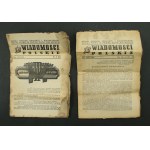 Prasa konspiracyjna - Wiadomości Polskie, 1942 r., 6 numerów (994)