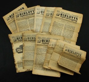 Underground press - Information Bulletin, 11 issues, 1942 (995)