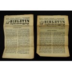 Prasa konspiracyjna - Biuletyn Informacyjny, 11 numerów, 1942r (995)